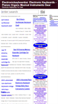 Mobile Screenshot of electronickeyboardoz.com
